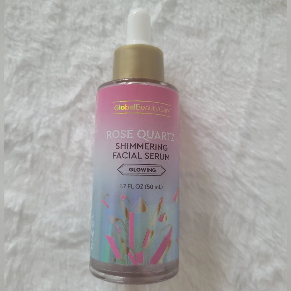 Beauty Rose Quartz Shimmering Facial Serum, Glowing